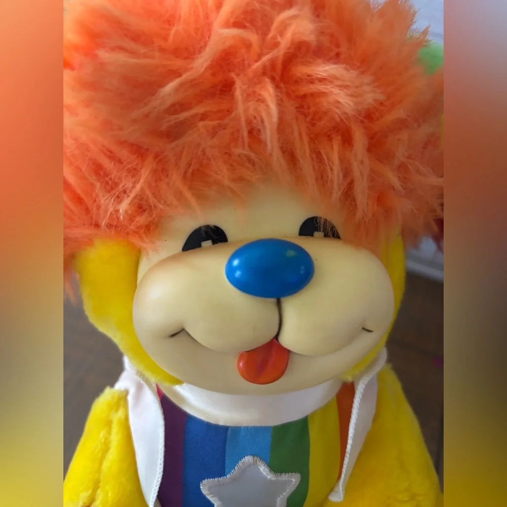 Hallmark 1983 Vintage Rainbow Brite & her loyal companion Puppy Brite - Picture 9 of 16